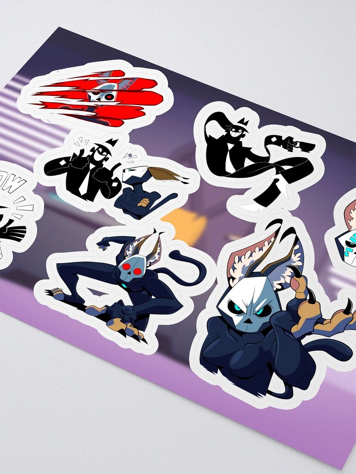 Kara & Agent K - Sticker sheet product image (2)