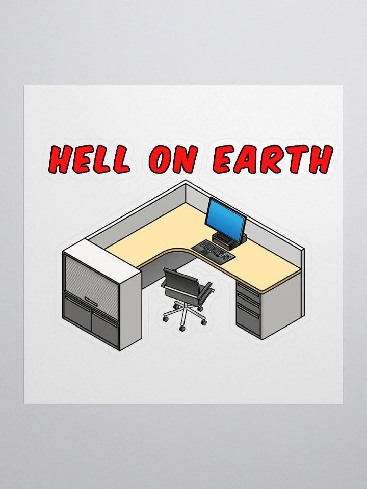 Hell On Earth Sticker product image (1)