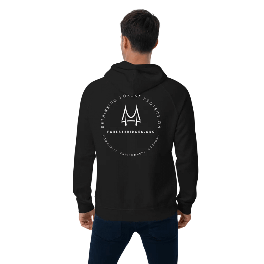 Forest Bridges Fall Colors Hoodies with Greyscale Logo & Emblem on Back product image (5)