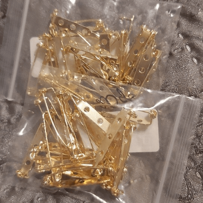 DIY Jewelry Accessories Materials Corsage Safety Pin product image (11)