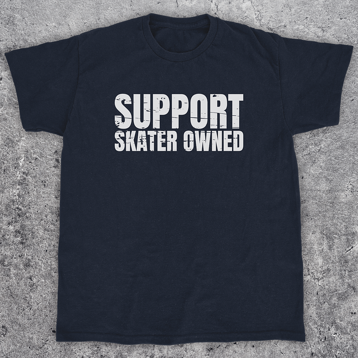 Support skater owned, Skateboarding t-shirt, Unisex product image (1)