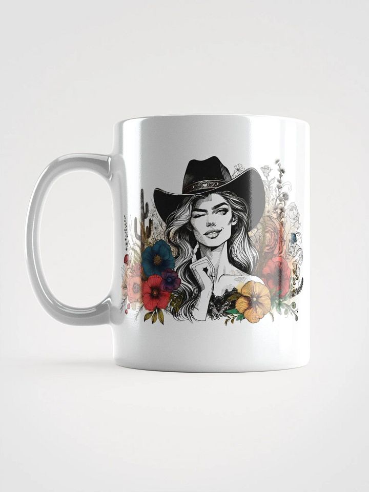 Woman In Wild West Blooms Mug product image (2)