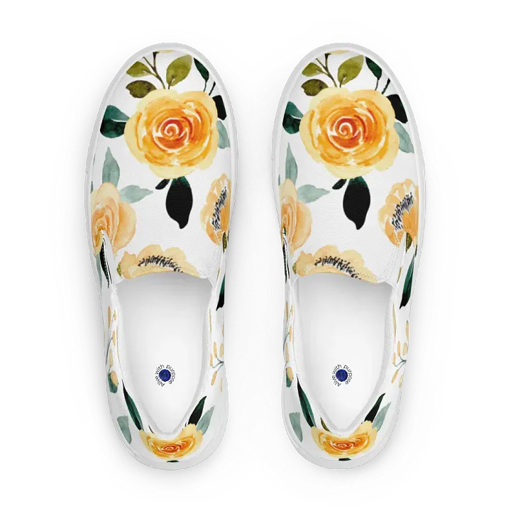 Yellow Rose Delight Slip-Ons product image (1)