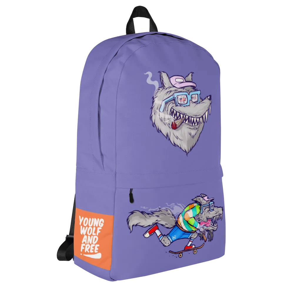 Young Wolf And Free Backpack product image (8)