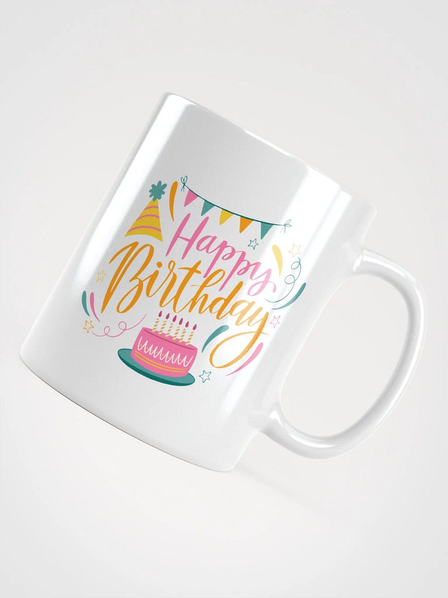 Happy Birthday Cake Coffee Mug product image (4)