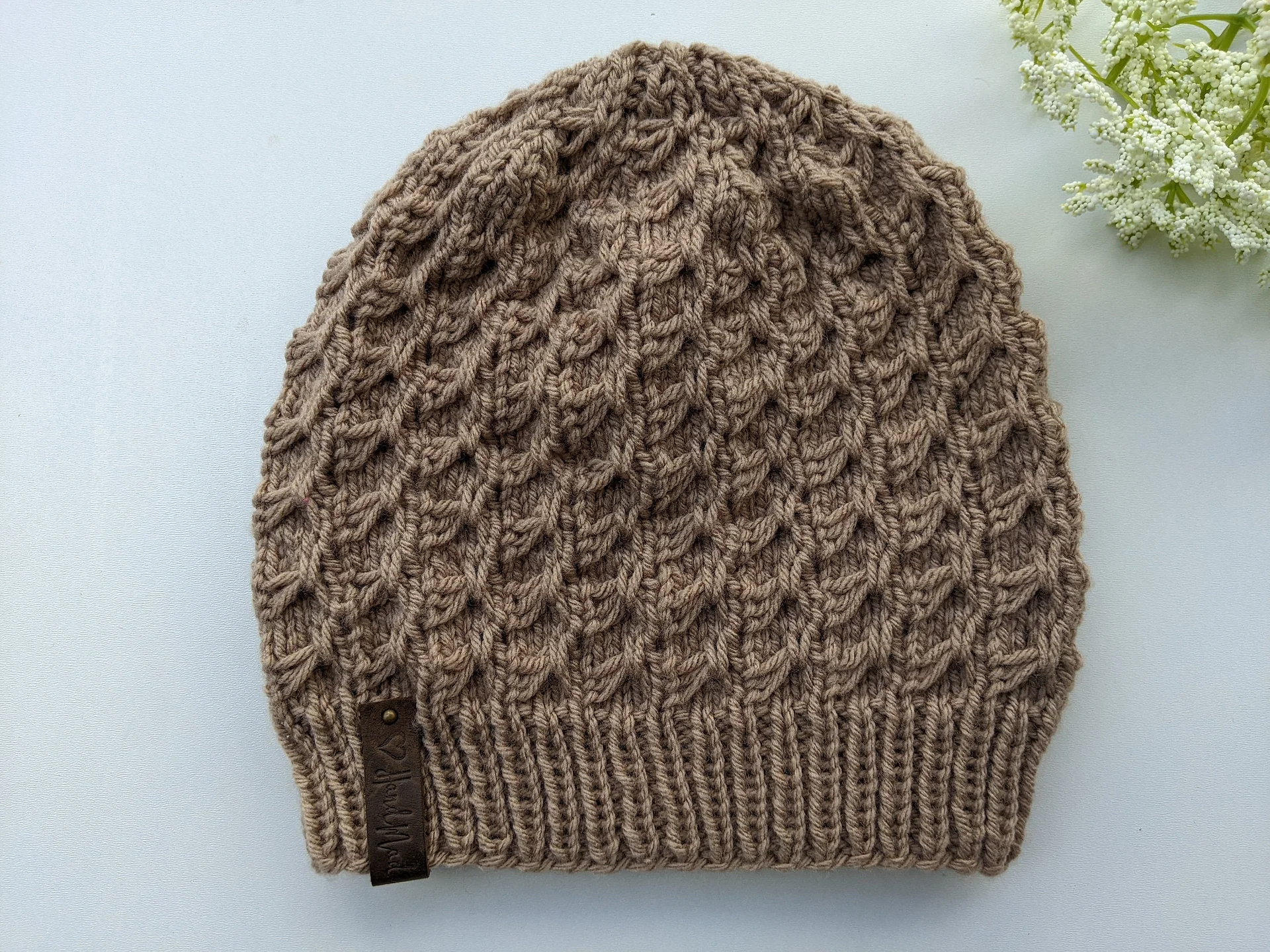 Swivel Knit Winter Hat Pattern product image (7)
