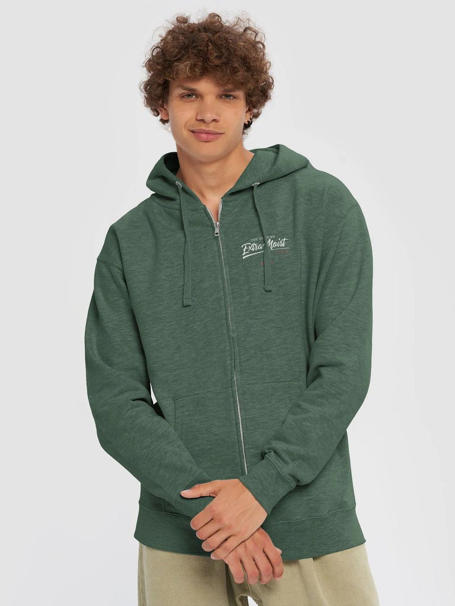 Extra Moist Signature Premium Zip-Up Fleece Hoodie product image (20)