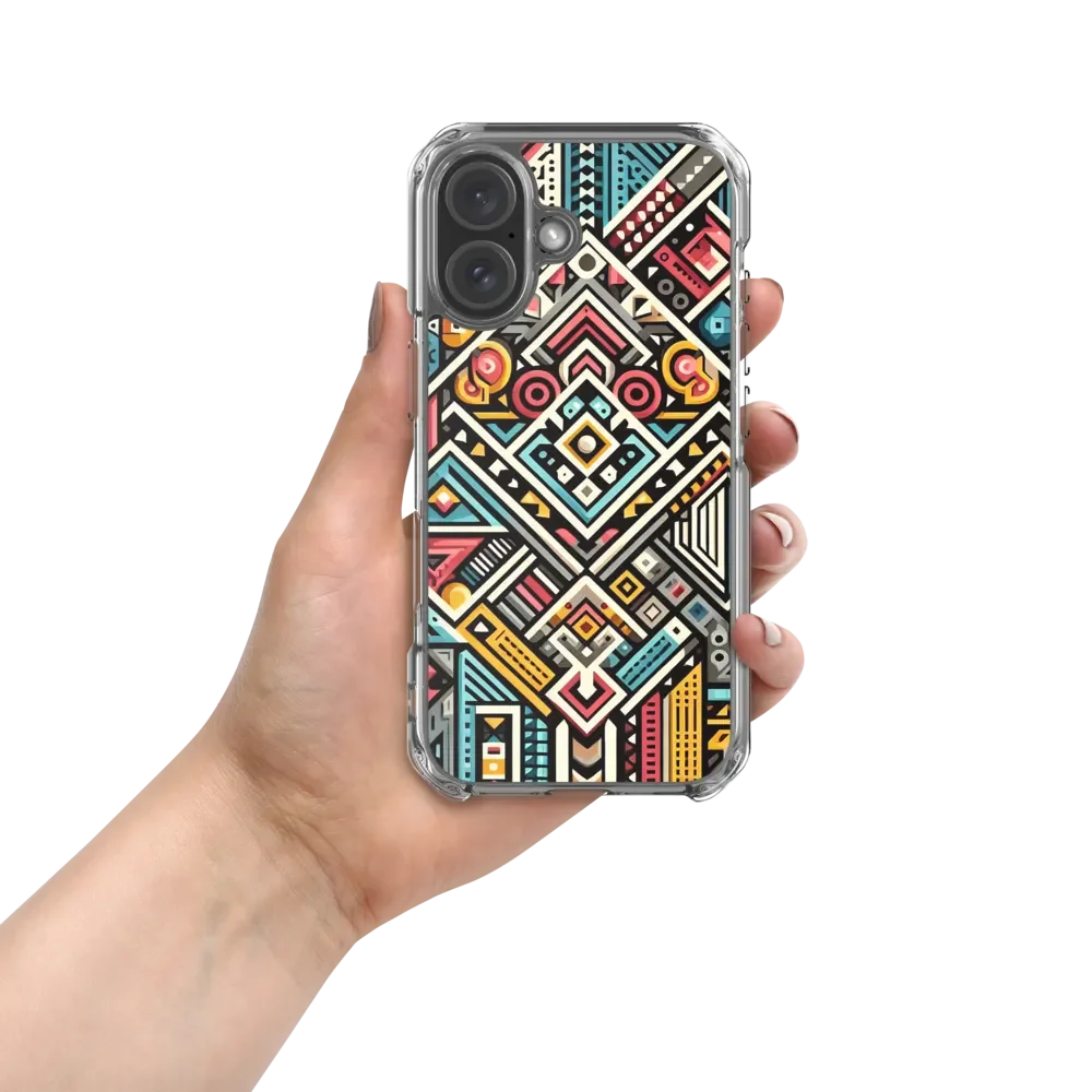 Geometric Fusion iPhone® Case product image (390)
