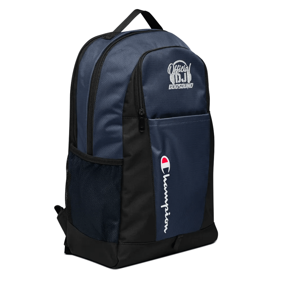 Champion® Team Apparel Bag By DJ GodSOUND Official in Blue product image (4)