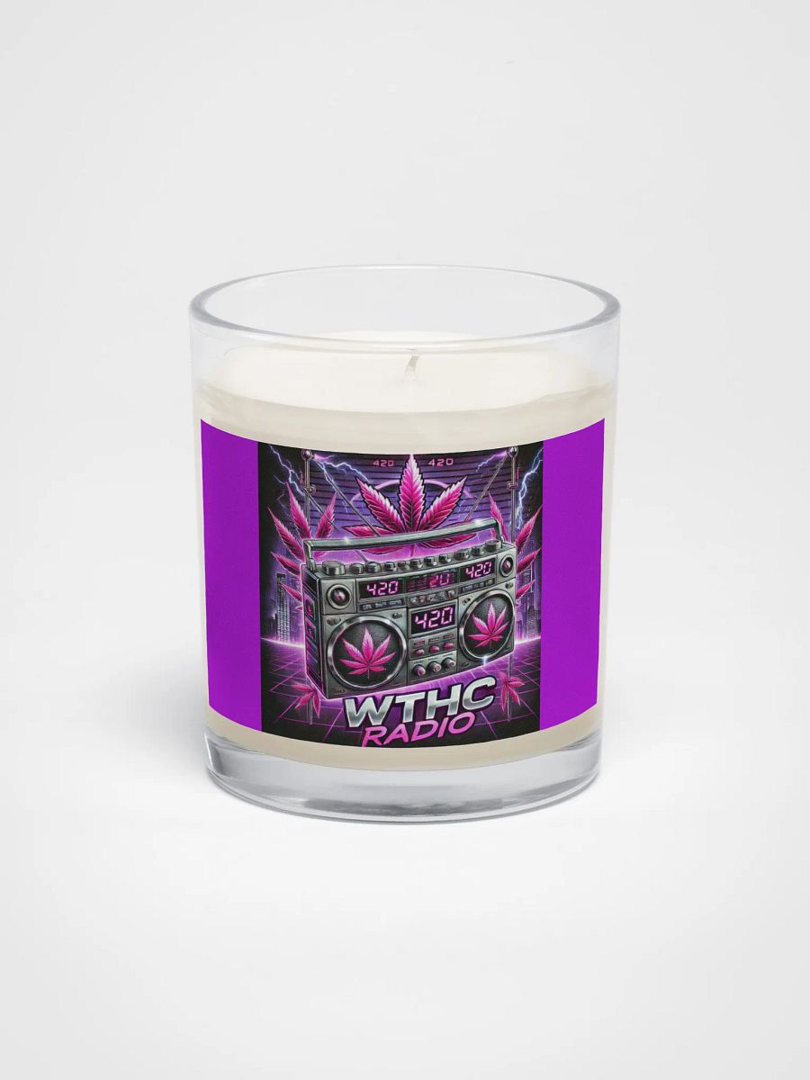 Da WTHC Radio Retro Cannabis Boombox Candle product image (1)