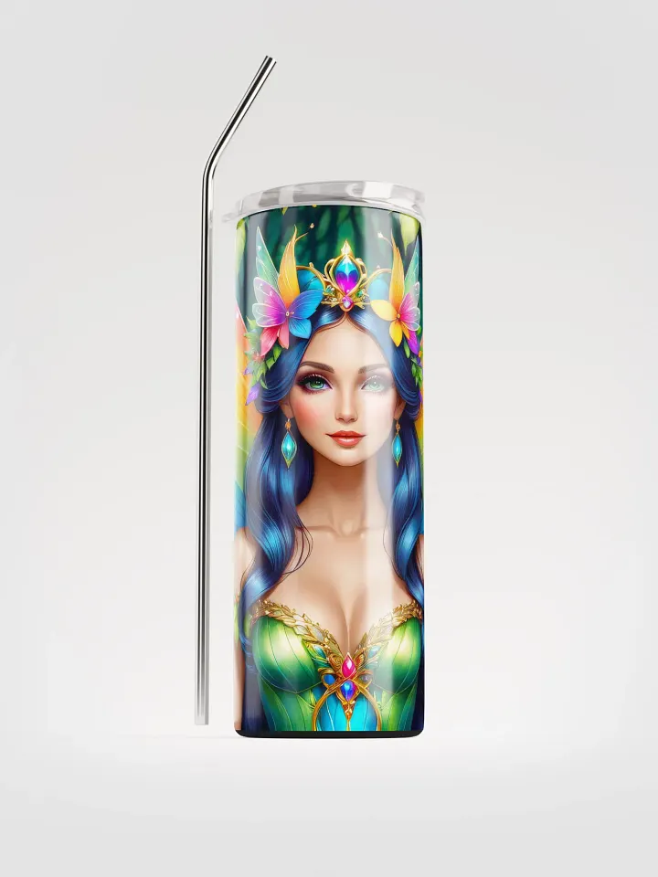 Butterfly Fairy 20 oz Skinny Stainless Steel Tumbler - v3 product image (1)