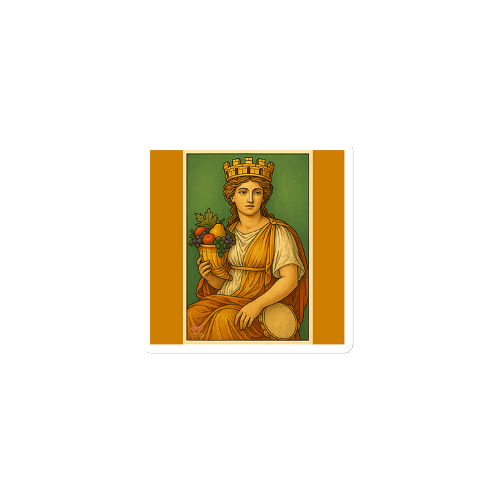 Goddess Fortuna Annonaria Vinyl Magnet product image (1)