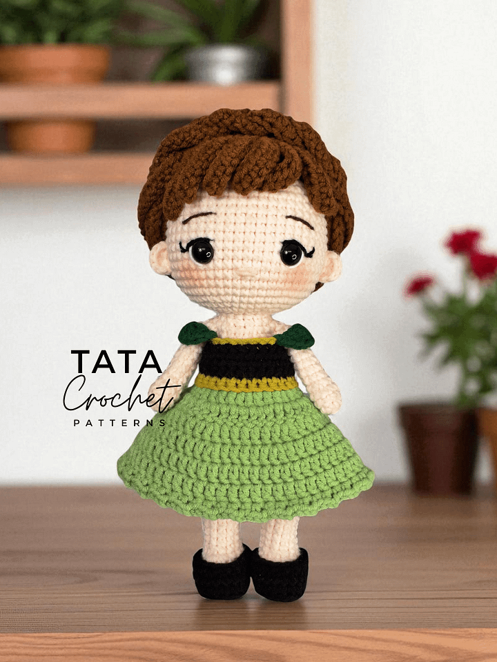 PDF -♡- Doll Dress Up & Transformation -♡- Anna Princess Amigurumi Crochet Pattern product image (2)
