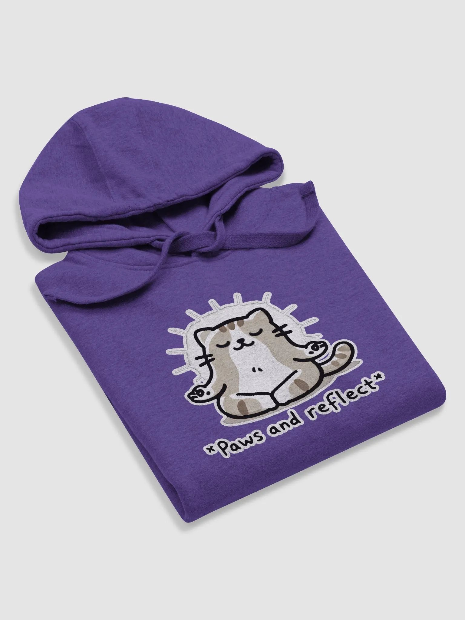 Paws and reflect dark hoodie product image (5)