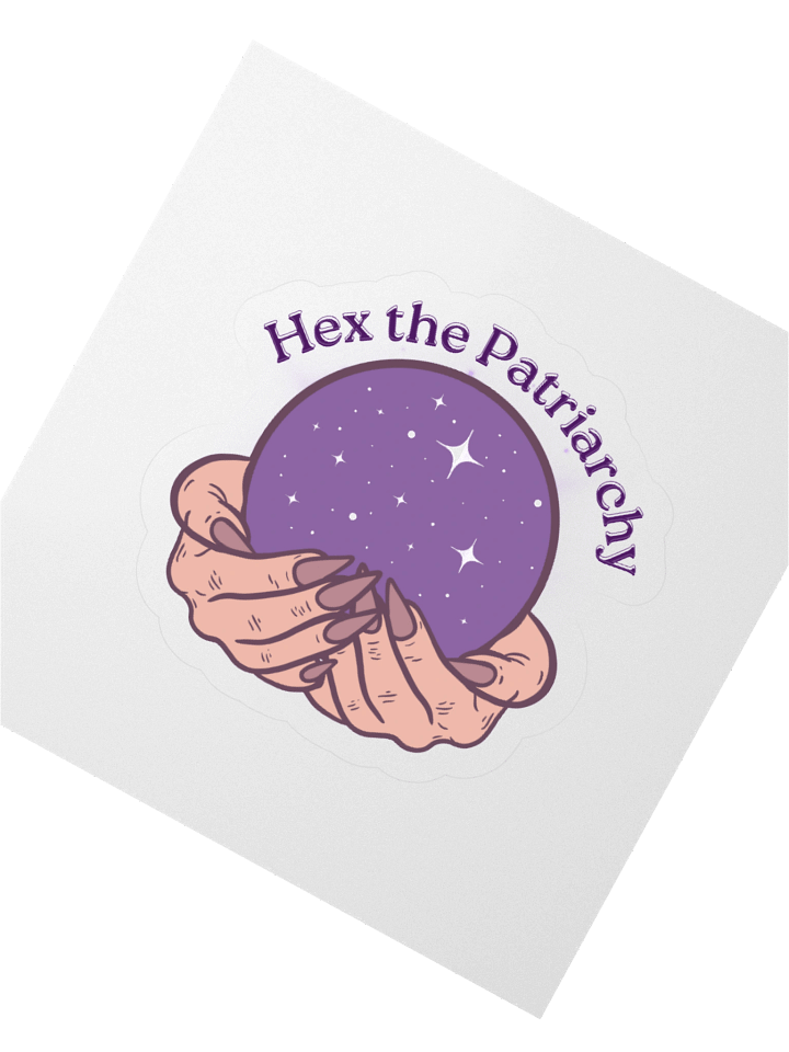 Hex the Patriarchy Sticker product image (2)