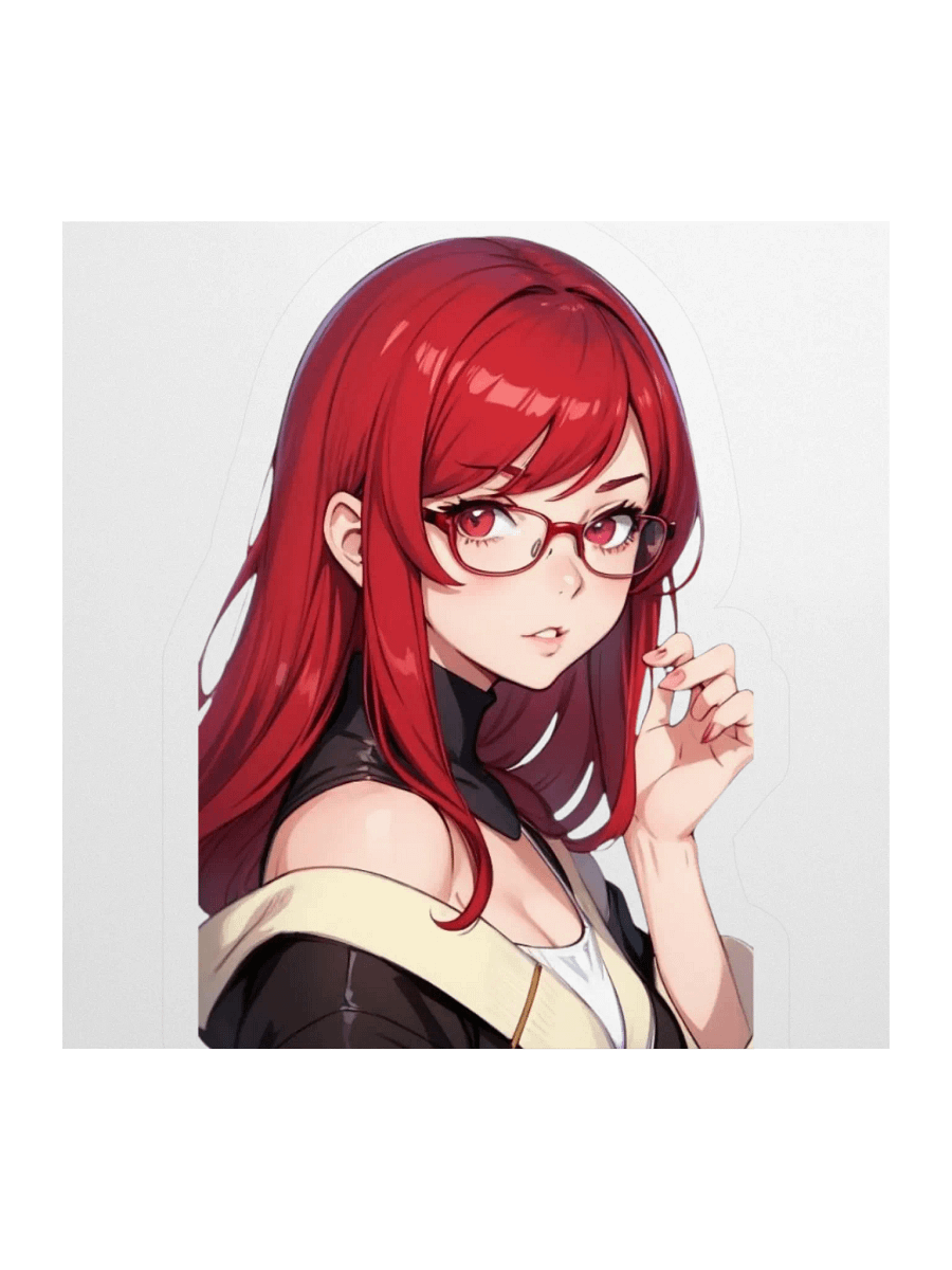 (RED WAIFU) K STICKERS product image (2)