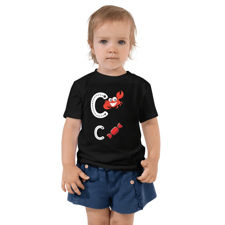 JoBeth Design - Cc  Black Toddler T-Shirt product image (1)