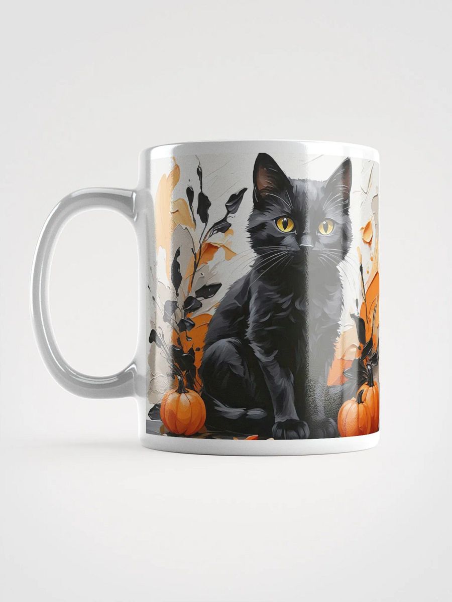 Dark Purr Black Cat Mug product image (6)