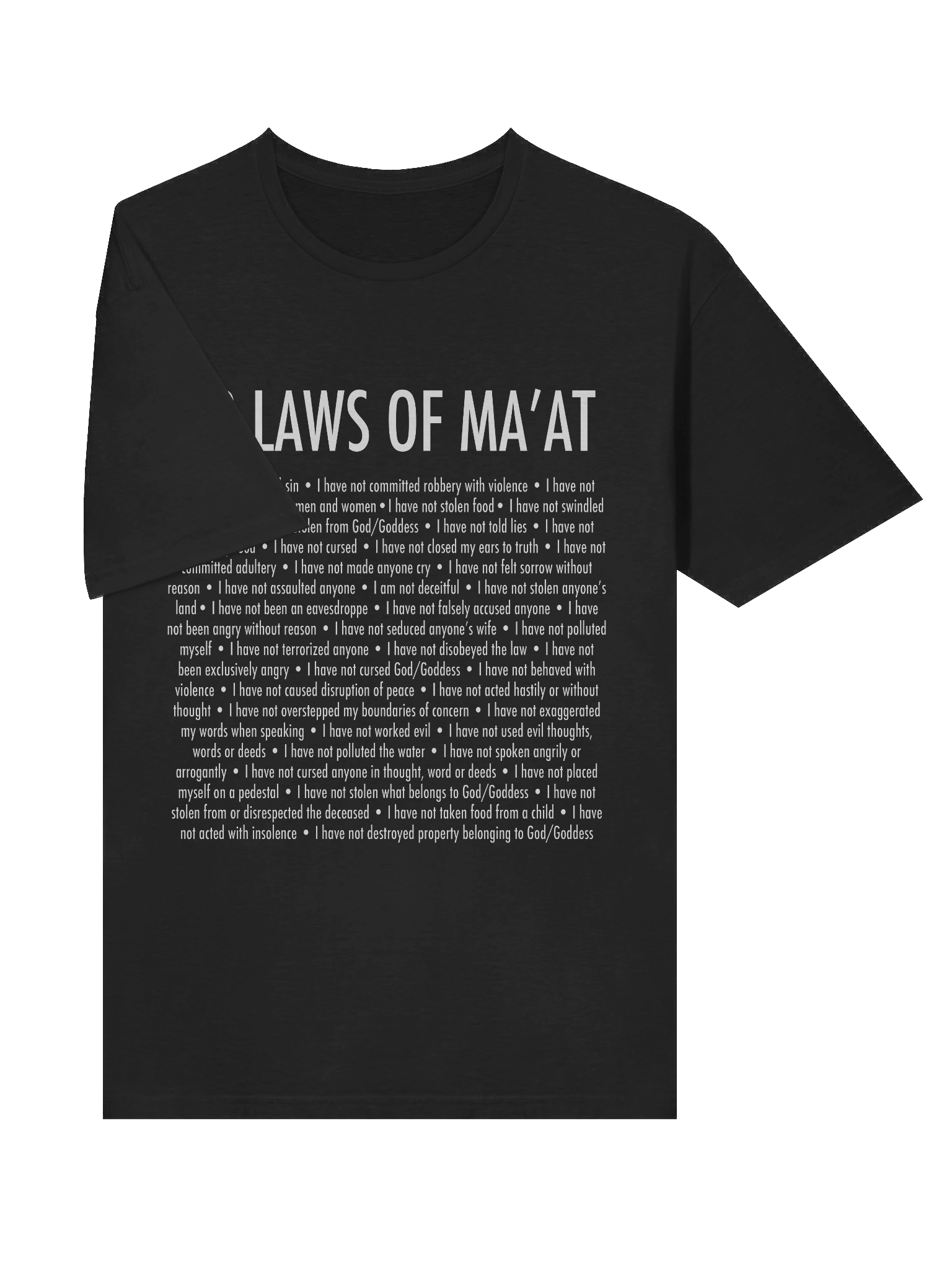 42 LAWS OF MA'AT - Unisex T-Shirt product image (5)
