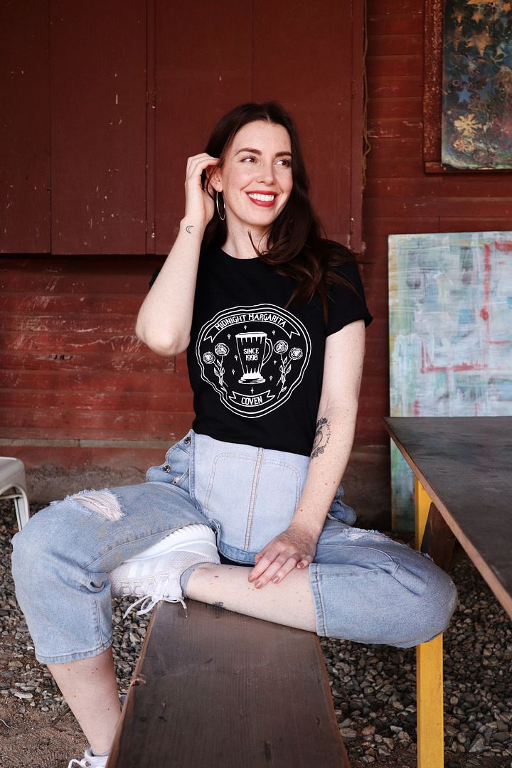 MIDNIGHT MARGARITA COVEN TEE (WHITE) product image (1)