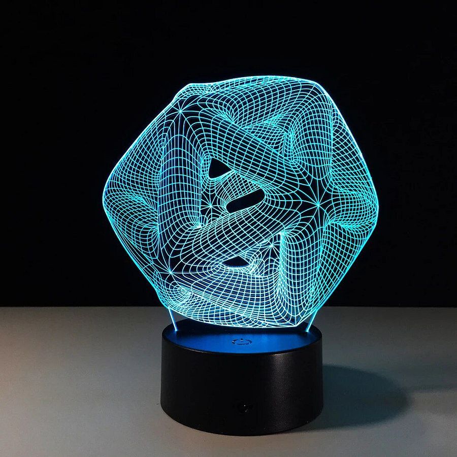 SALAM & SONS CHANDIWALE Official Customize 3D Illusion Light Lamp, Decoration Piece product image (1)