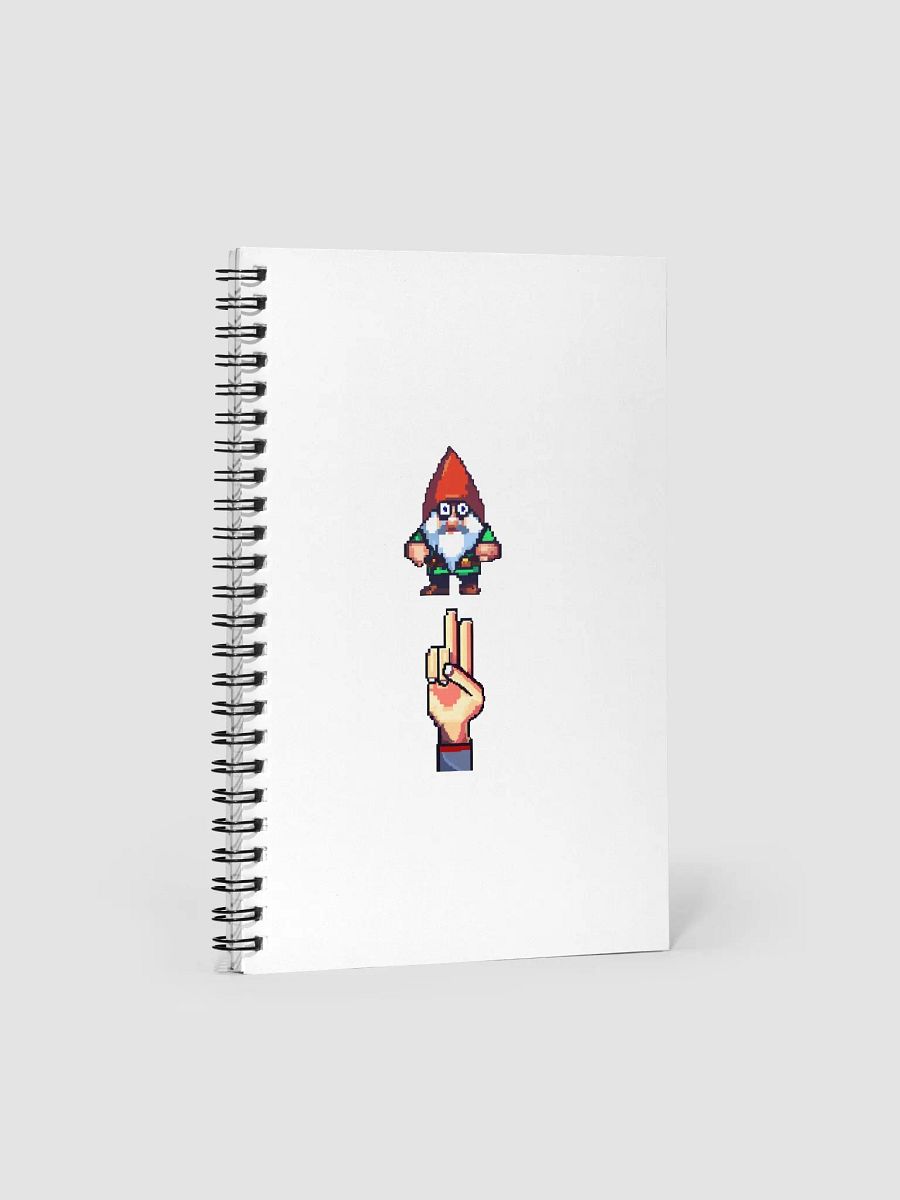 'Finger That Gnome' Notebook product image (1)