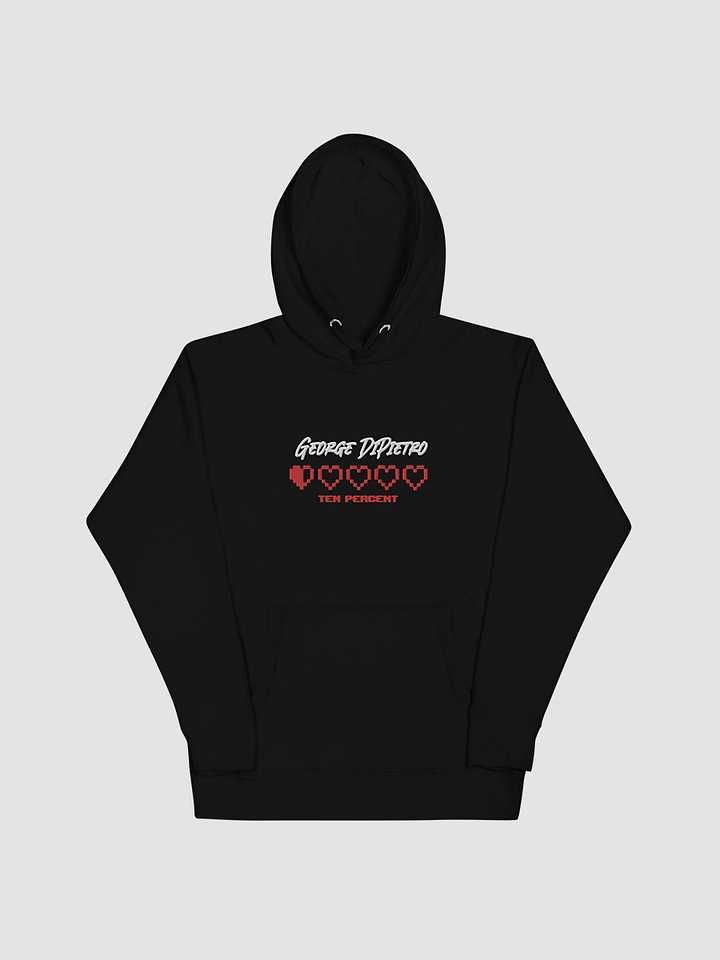 Unisex Embroidered Ten Percent Hoodie product image (1)