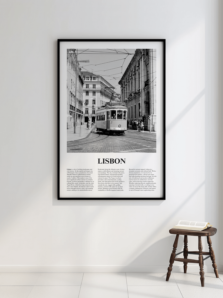 Lisbon 02 Newspaper Poster product image (2)