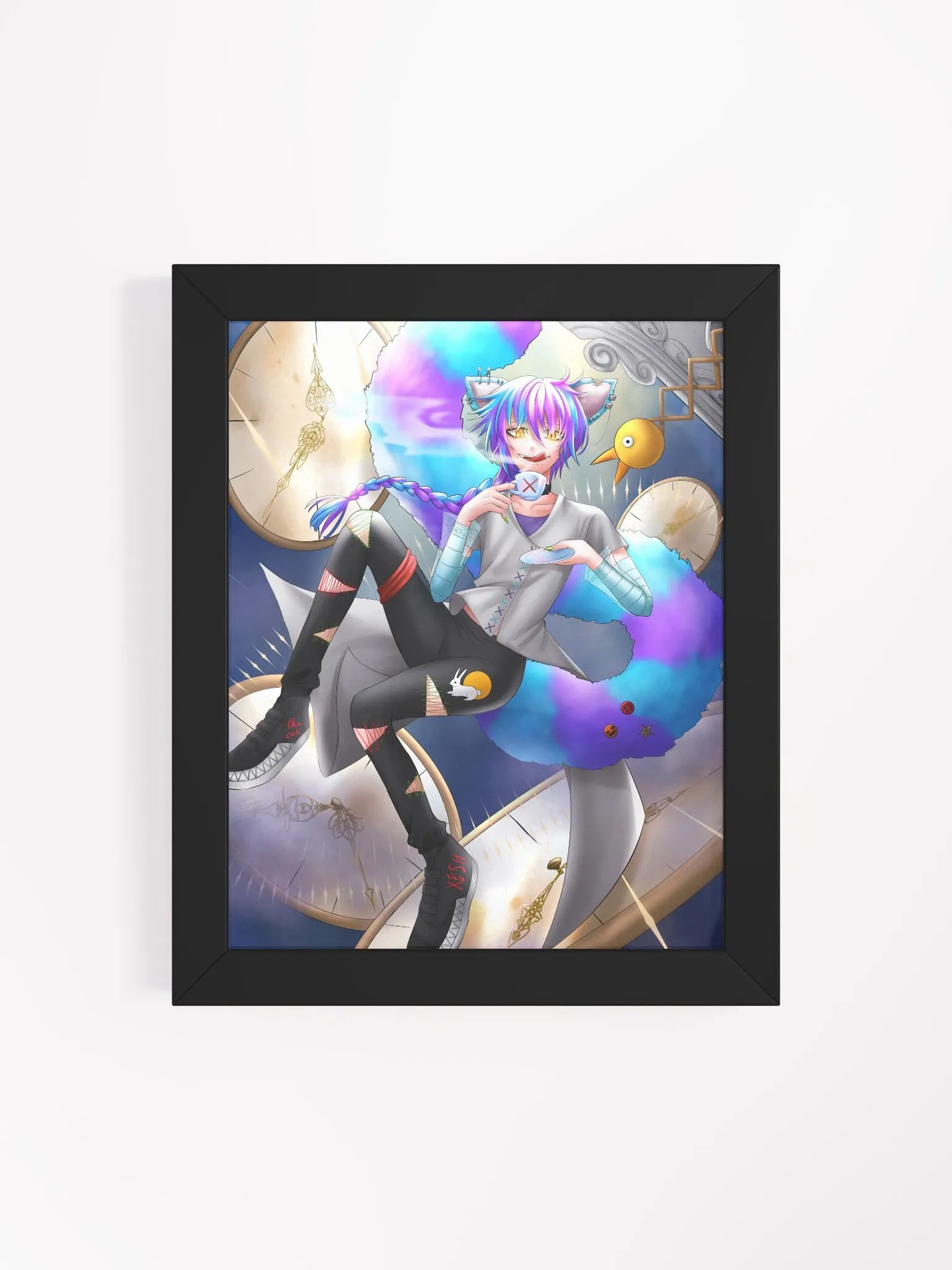 Xeshire in Time Framed Poster product image (4)