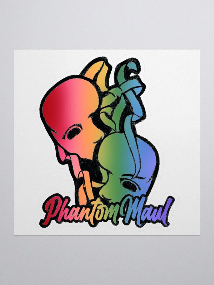 Rainbow Big Logo Sticker product image (1)