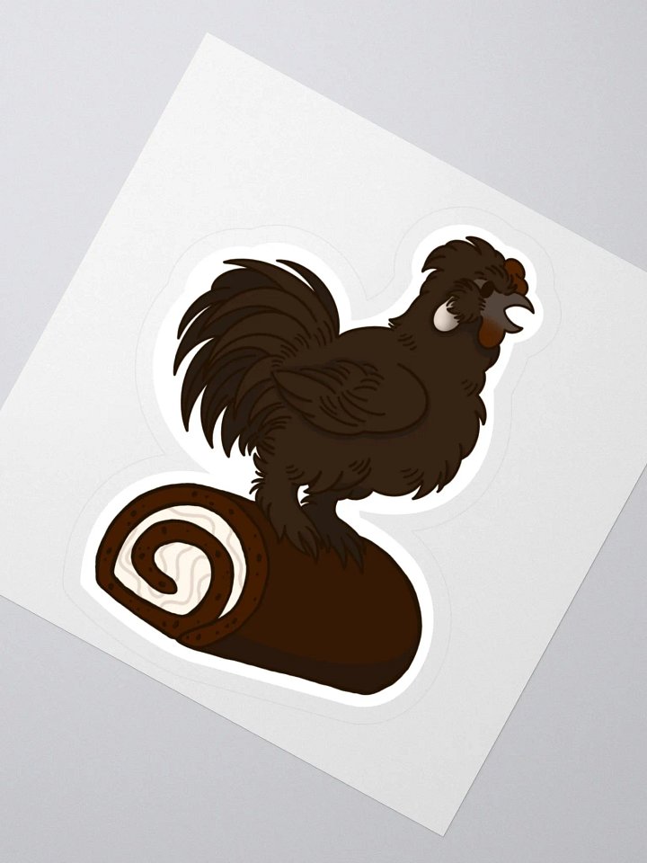 Silkie Chocolate Rooster Roll (Hoho) product image (2)