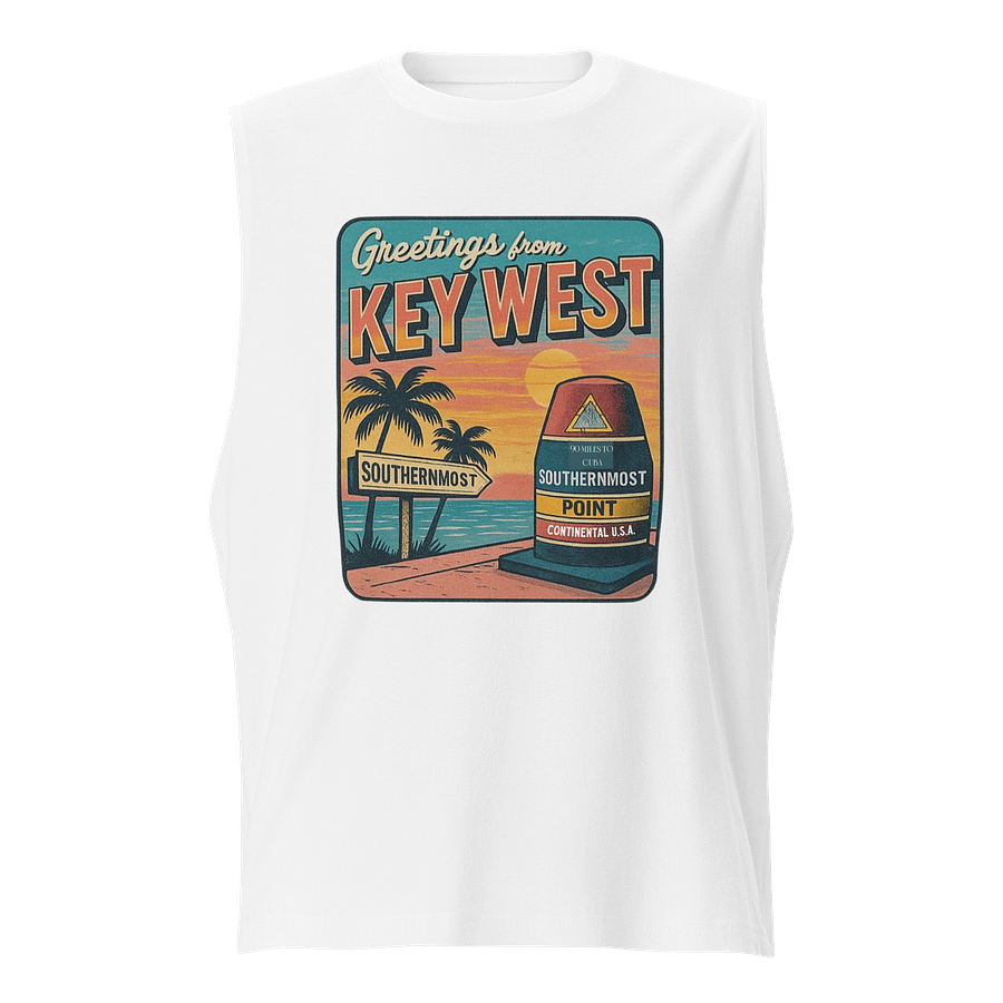 Key West Southernmost Point Men's Tank Top product image (2)