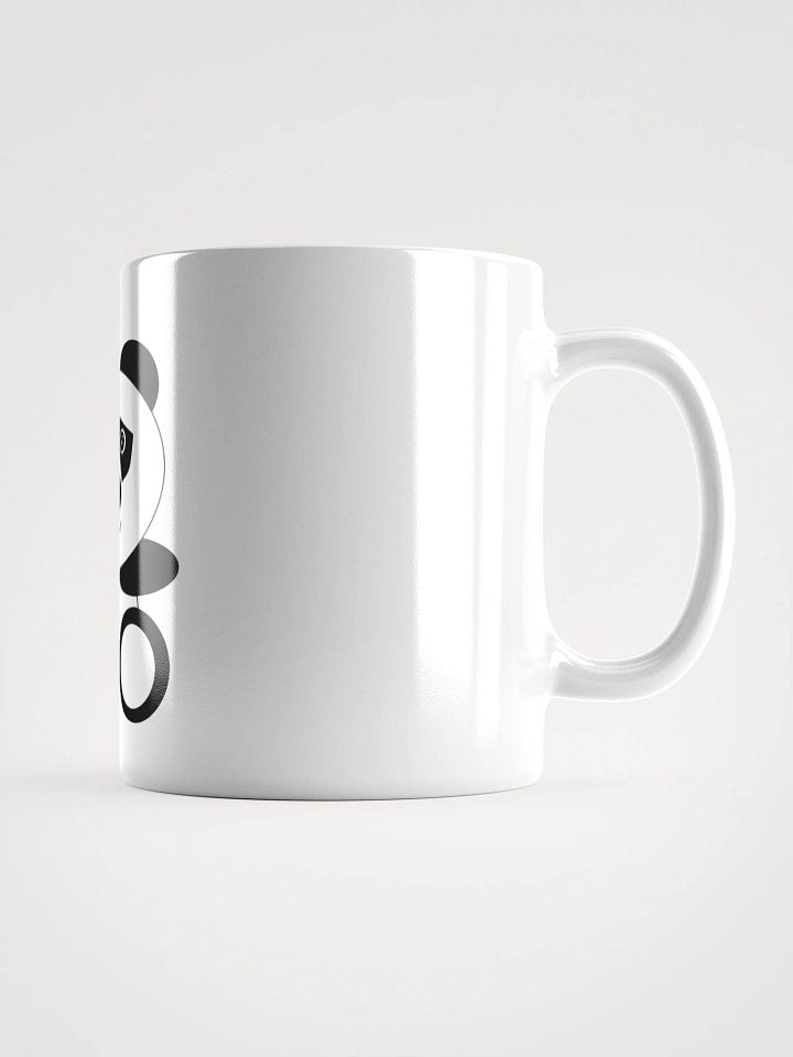 Panda Smile White Glossy Mug product image (2)