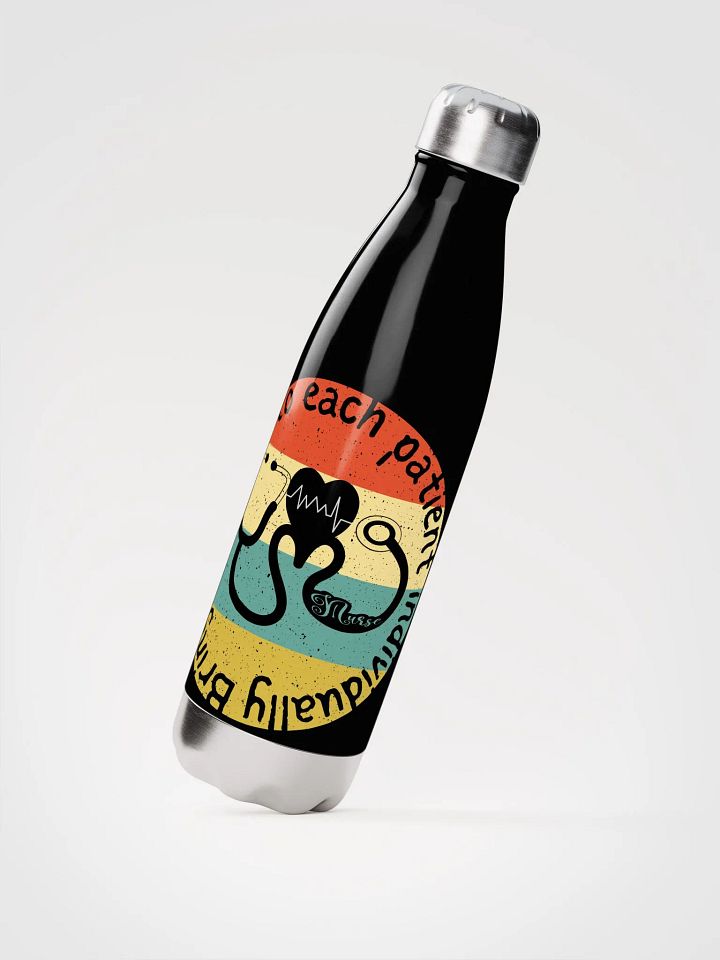 Bringing humor to each patient individually Stainless Steel Water Bottle product image (4)