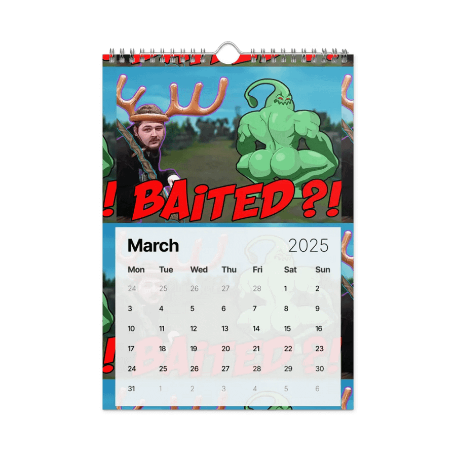 Squidwork 2025 Calendar product image (9)