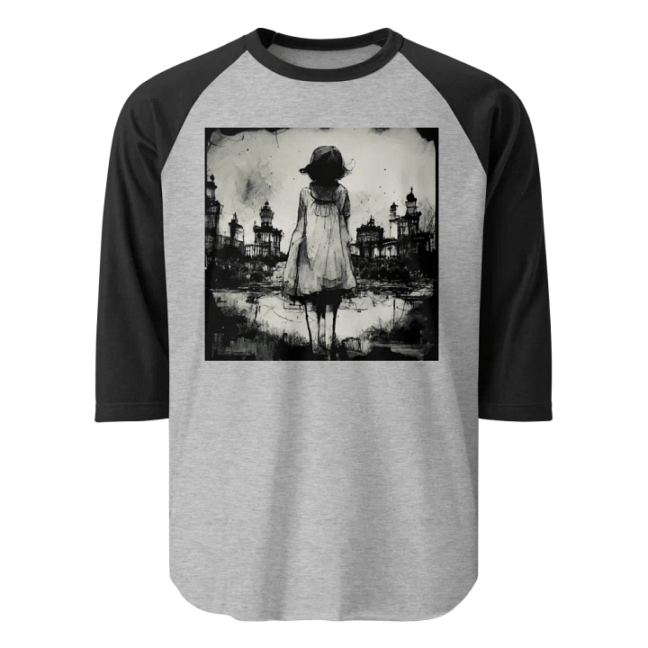 Shadowed Cityscape Raglan Tee product image (1)