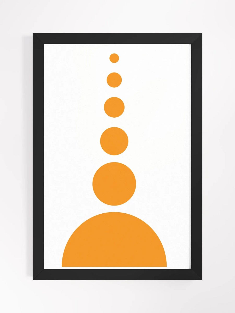 Radiant Circles Framed Poster product image (1)