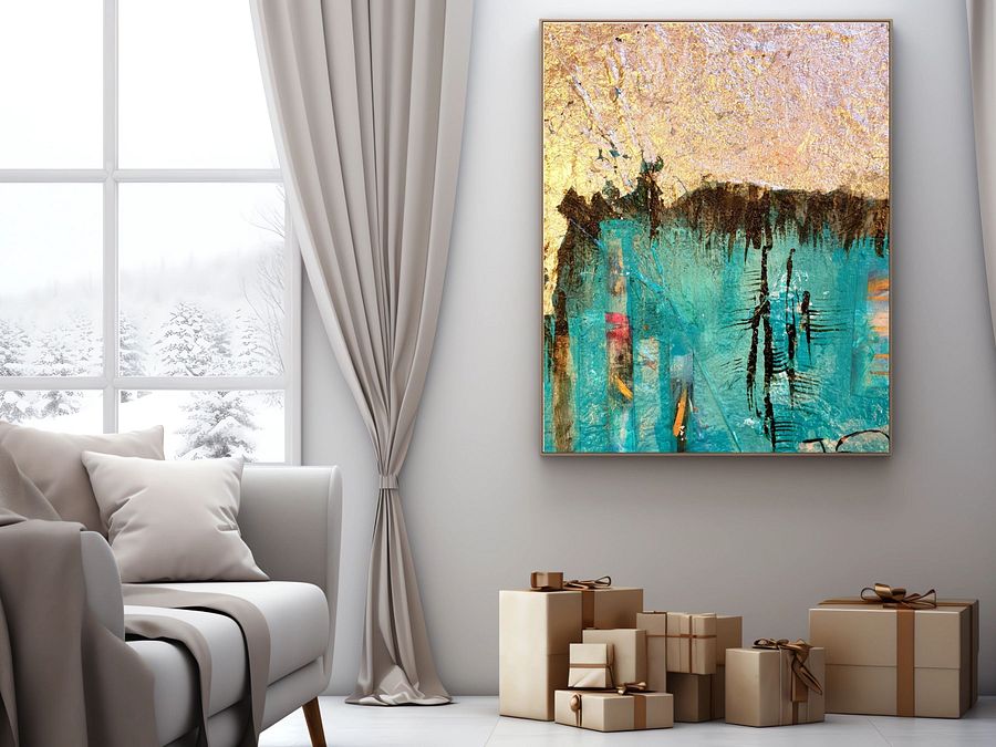 3 wall art designs , digital download in 3 colour of original artwork by b.reters product image (6)