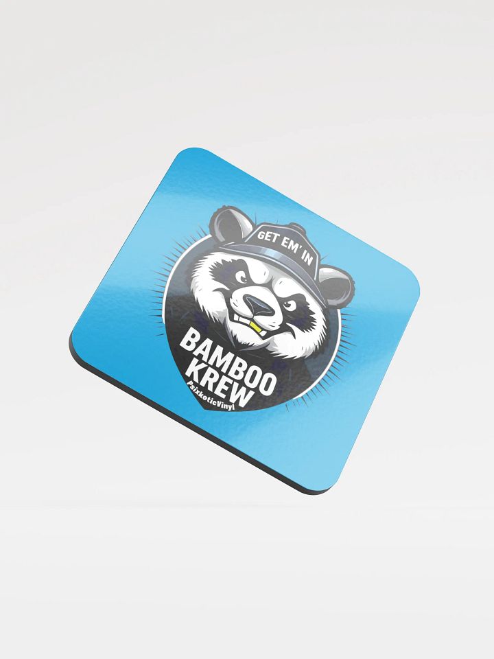 BAMBOO KREW Panda Shield Coaster product image (1)