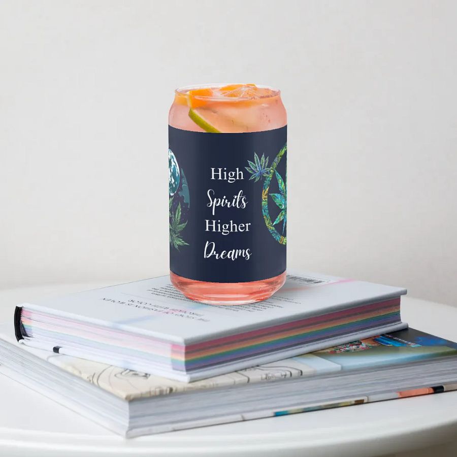 Moonlit Cannabis Can Glass product image (34)