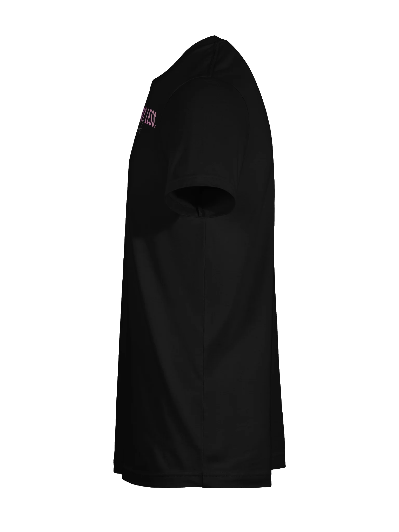 Pray More Worry Less 1.0 Unisex Tee- Dark Colors - Pink Gradient Text product image (12)