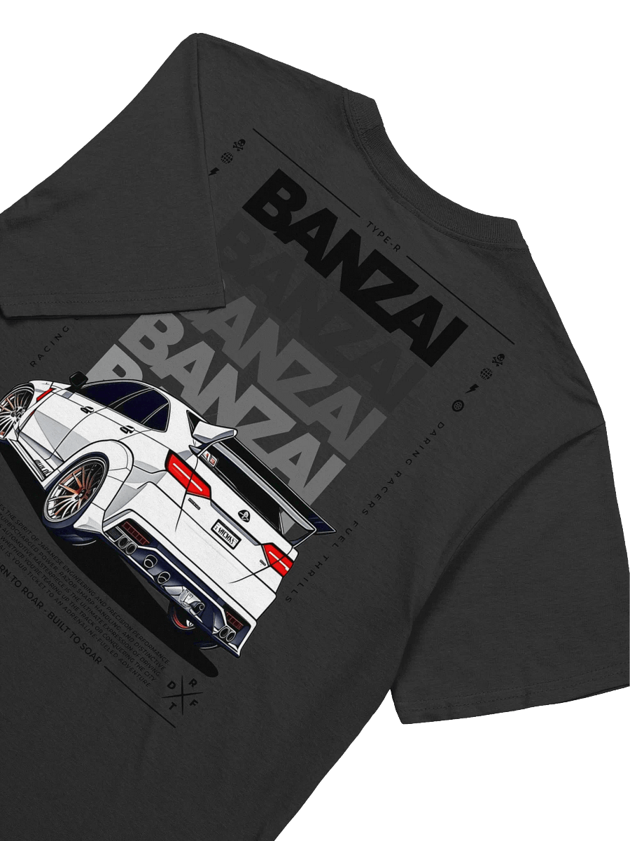 BANZAI Sporty Car Illustration Unisex T-Shirt product image (20)