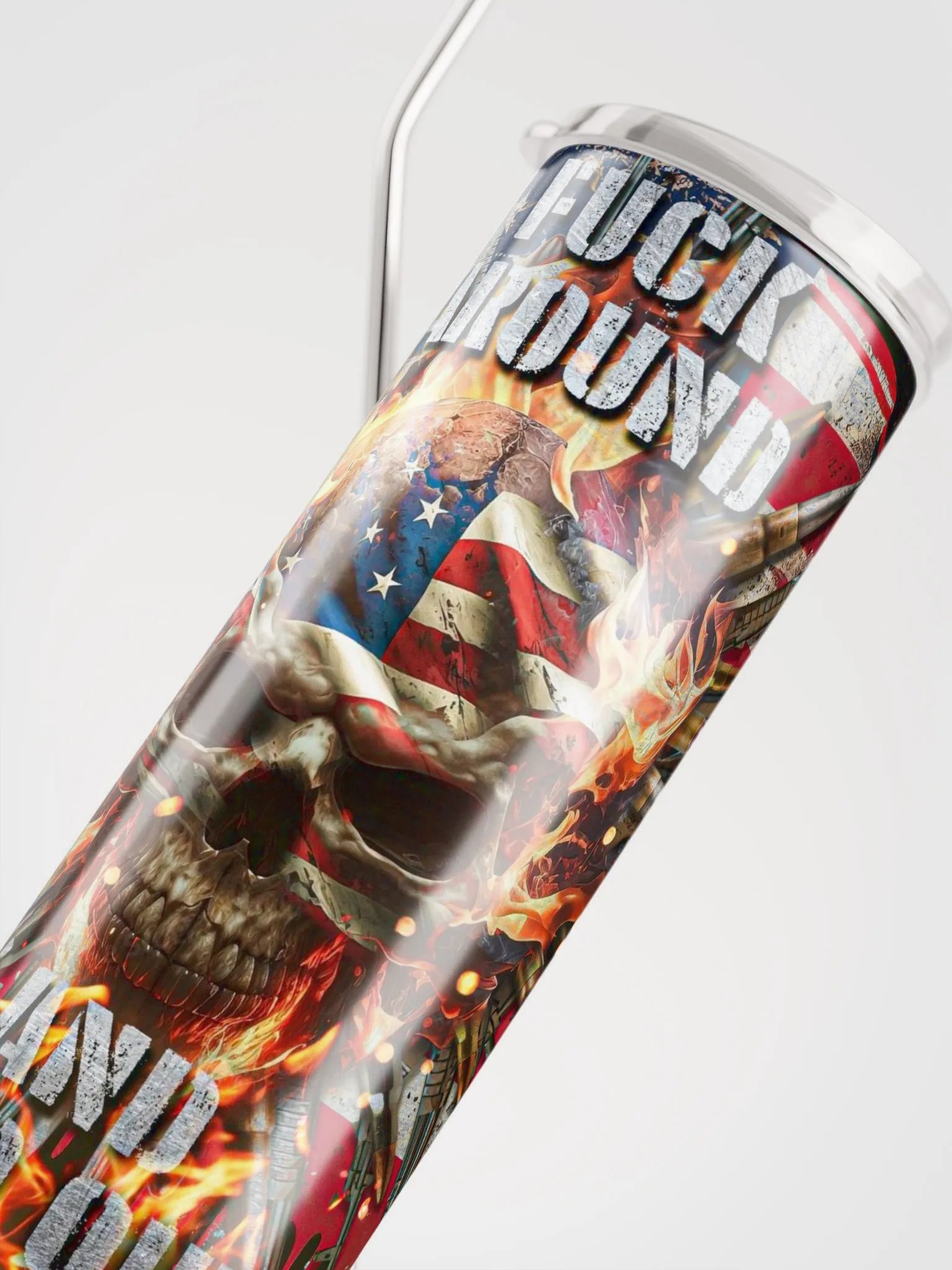 Patriotic Fury Stainless Steel Tumbler product image (4)