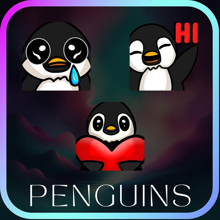 Penguin Emotes product image (1)