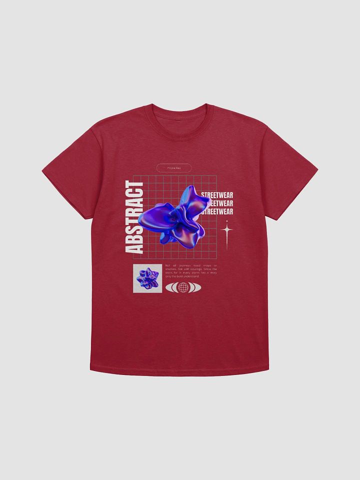 Shadow Grid Streetwear T-Shirt product image (1)