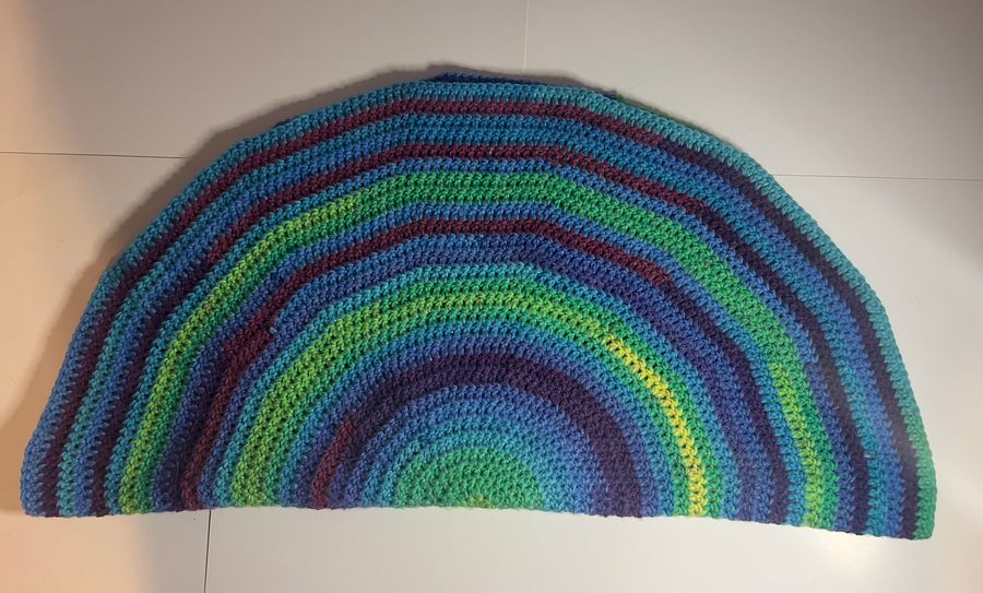 Pulsating round rug product image (3)
