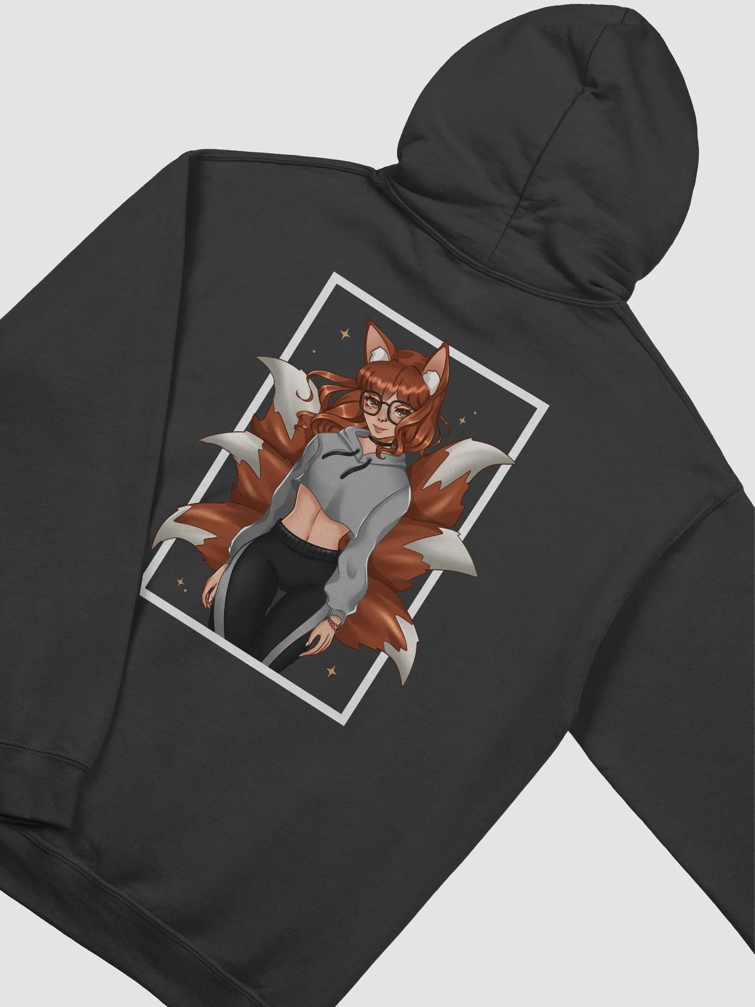 clvrfx kitsune hoodie product image (1)