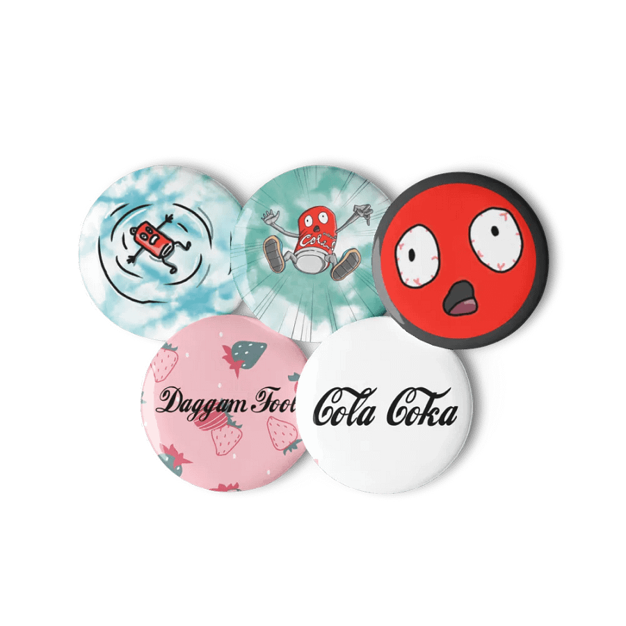 Cola Coka Pin Set product image (11)