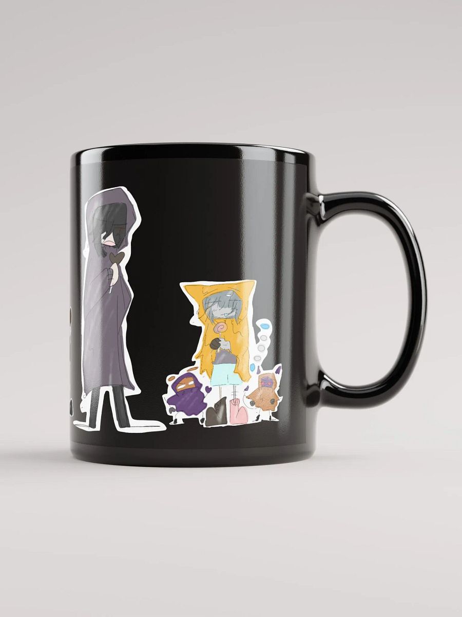 Moon Savers black mug cup June product image (2)