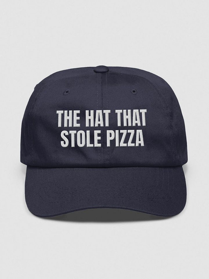 The Hat That Stole Pizza Adult Baseball Cap (Embroidered) product image (1)